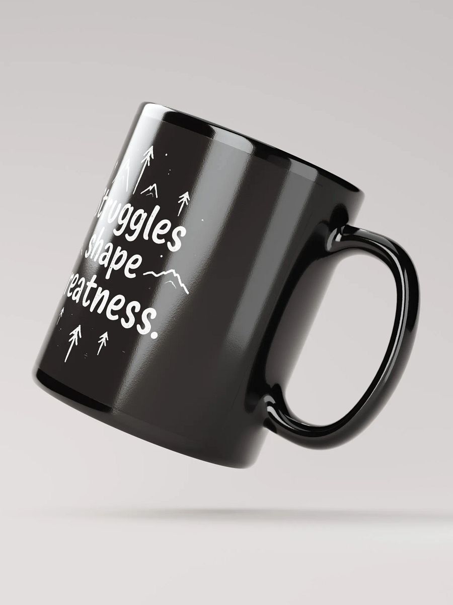 Struggles Shape Greatness - Inspirational Keanu Reeves Mug for Fans Who Believe in Resilience and Transformation product image (2)