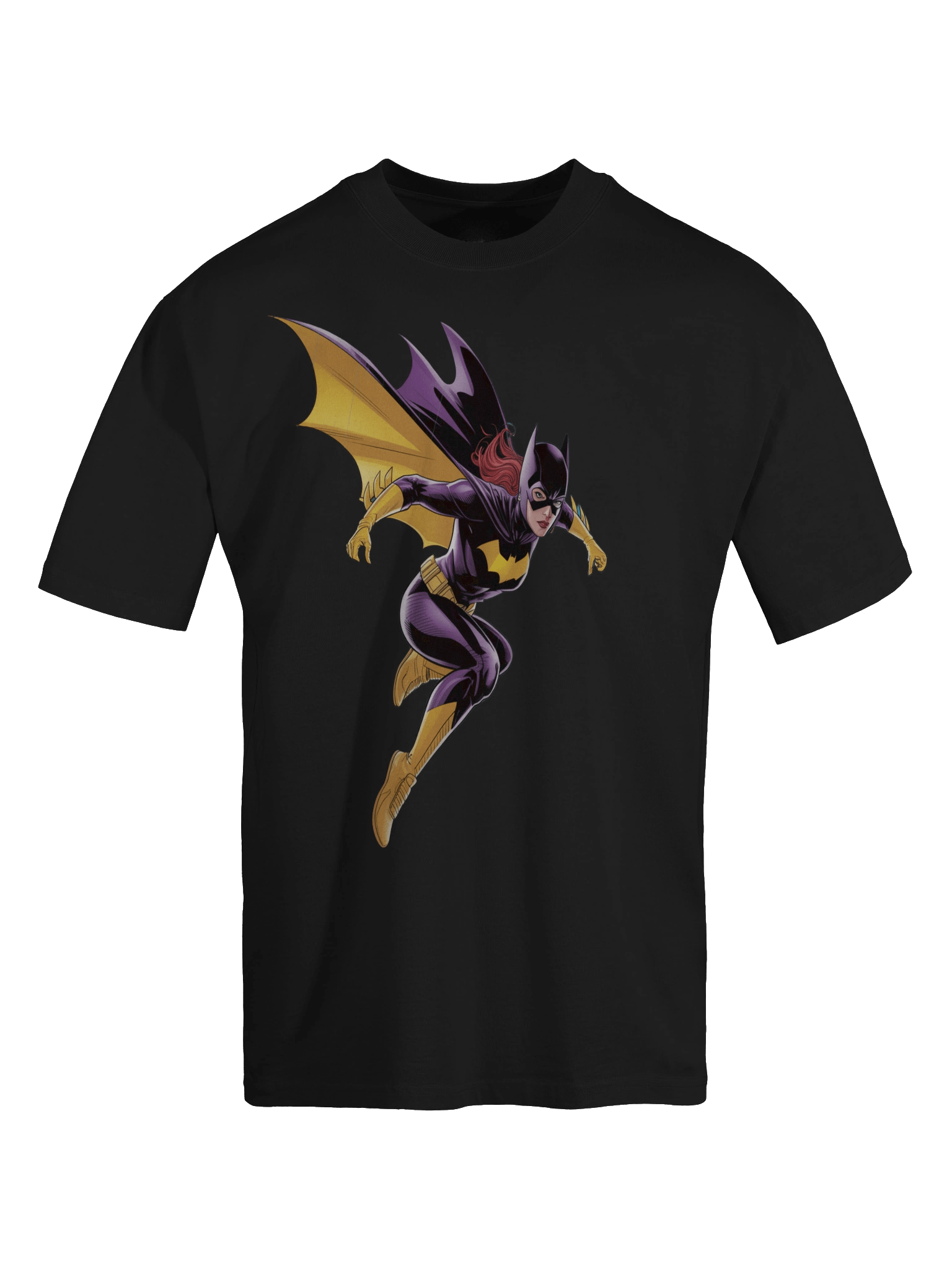 Batgirl Dynamic Dive Oversized Faded T-Shirt product image (1)