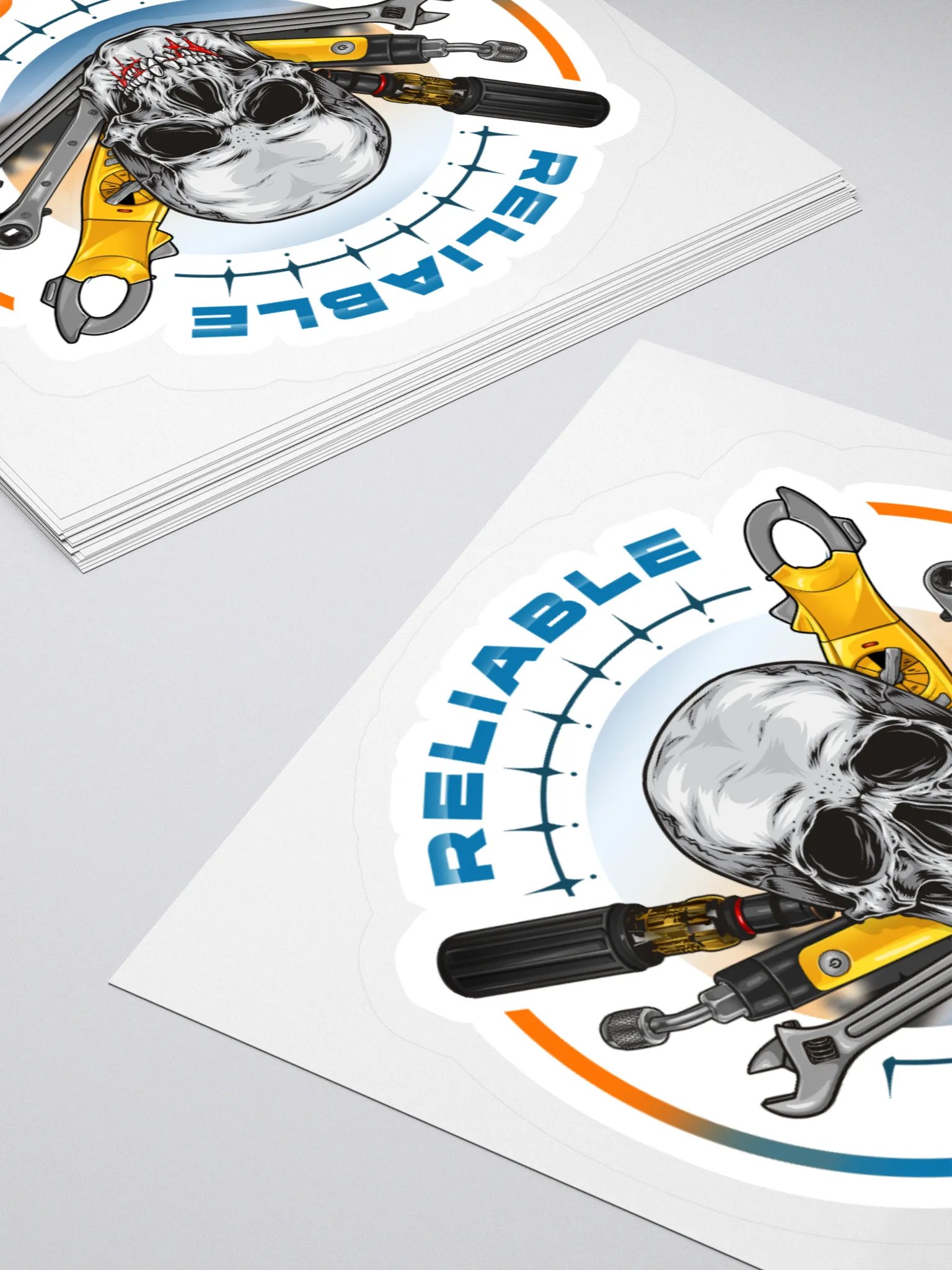 Bleeding Skull Sticker product image (8)
