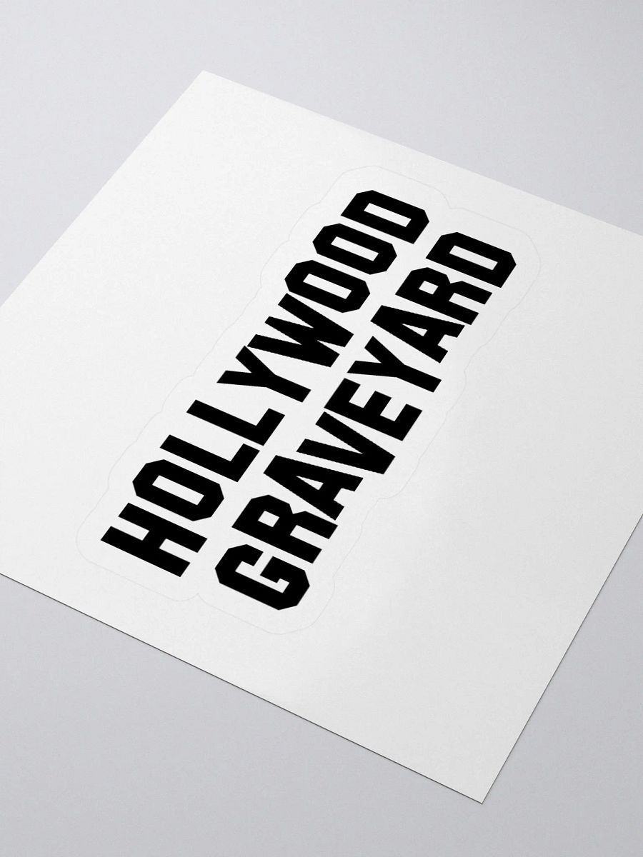 Hollywood Graveyard Sticker product image (3)
