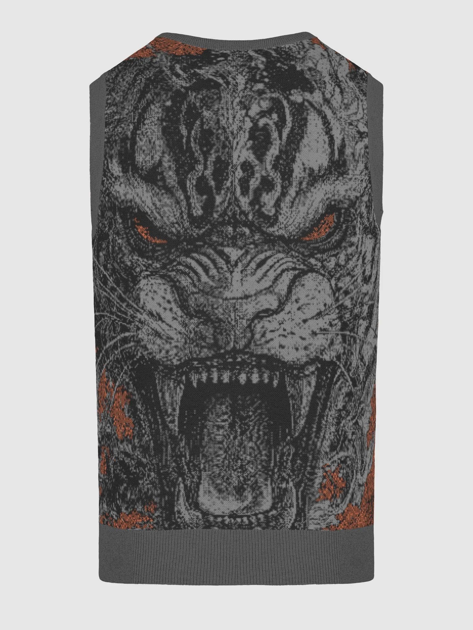Roaring Tiger Knitted V-Neck Vest product image (18)