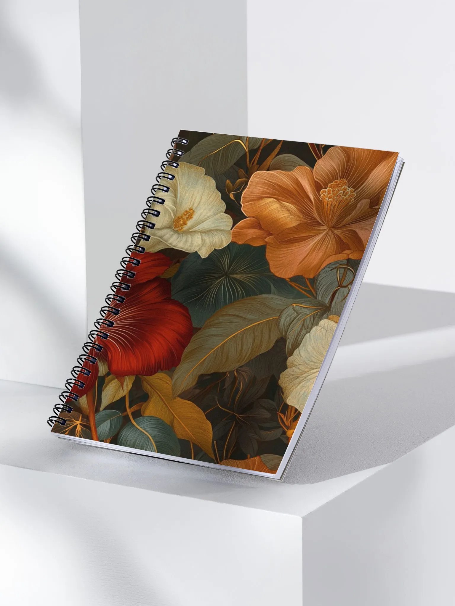Bloom Noir Spiral Notebook product image (3)