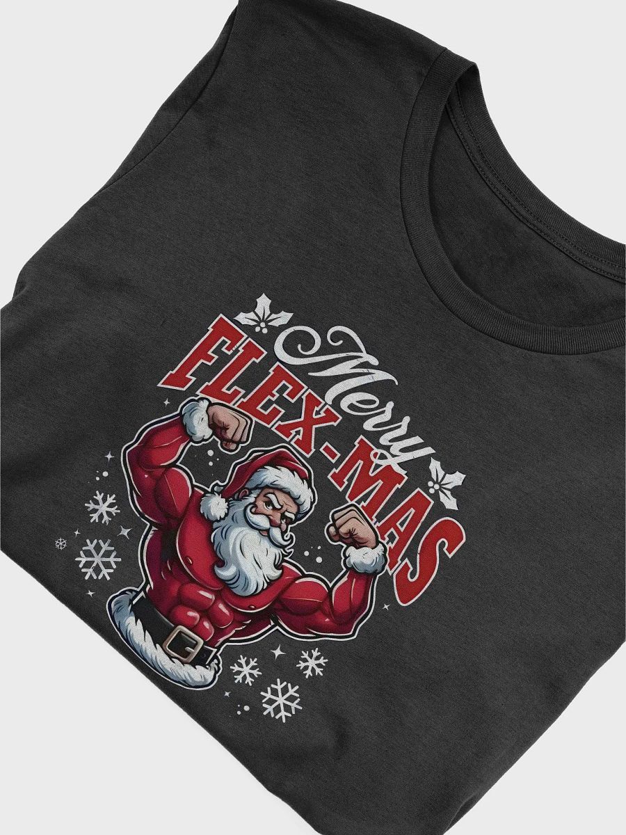 Santa's Merry Flex-Mas T-Shirt product image (4)