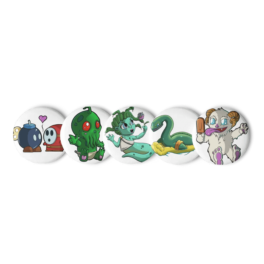 Original Art Button Set product image (3)