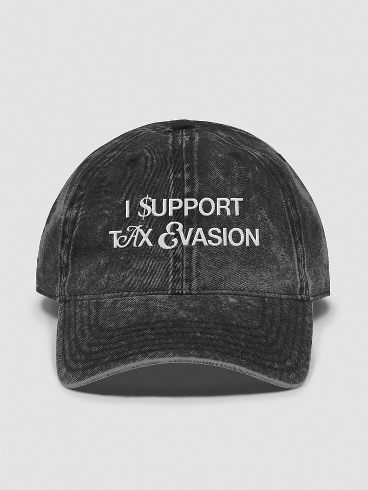 I Support Tax Evasion - Vintage Cap product image (1)