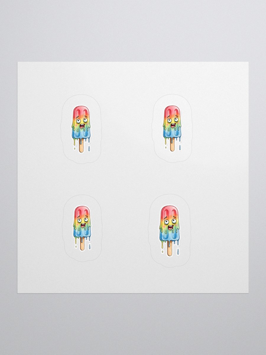 Whimsical Popsicle Faces Sticker Set product image (3)