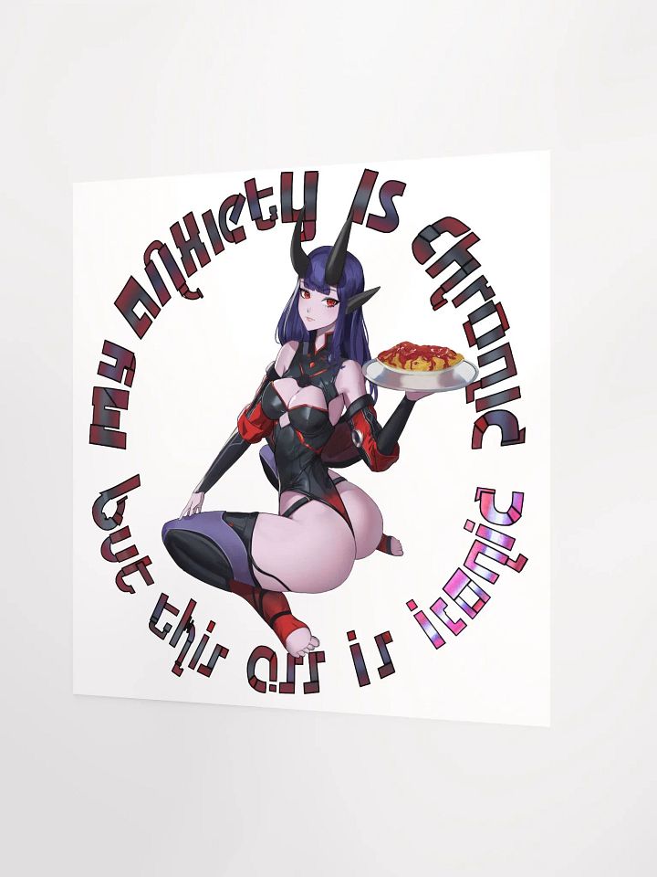 Anxiety Chronic, Ass Iconic Poster product image (2)