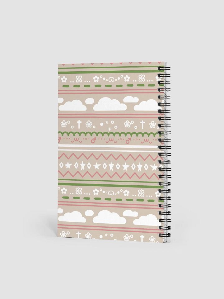 Cloudy Christmas Notebook - Beige product image (2)