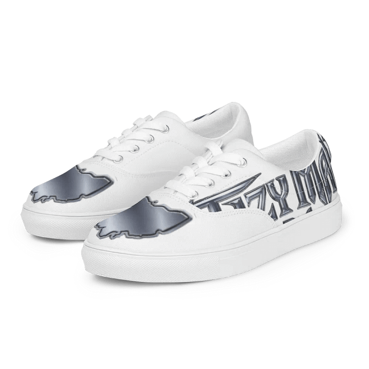 Tizy Mak Lace-Up Canvas Shoes product image (1)