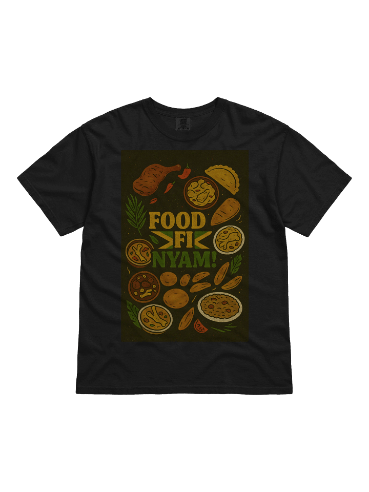 Food Fi Nyam! Illustrated T-Shirt product image (6)