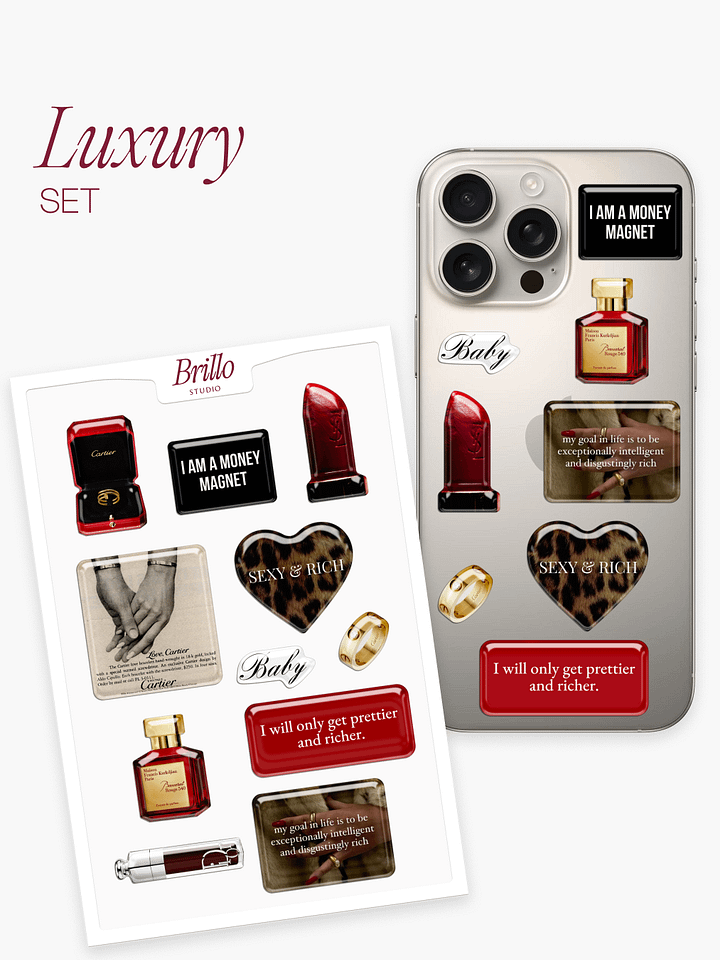 Luxury 3D Sticker Set product image (1)