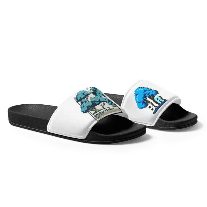"JERSEY MADE" SLIDES (WHITE) product image (1)