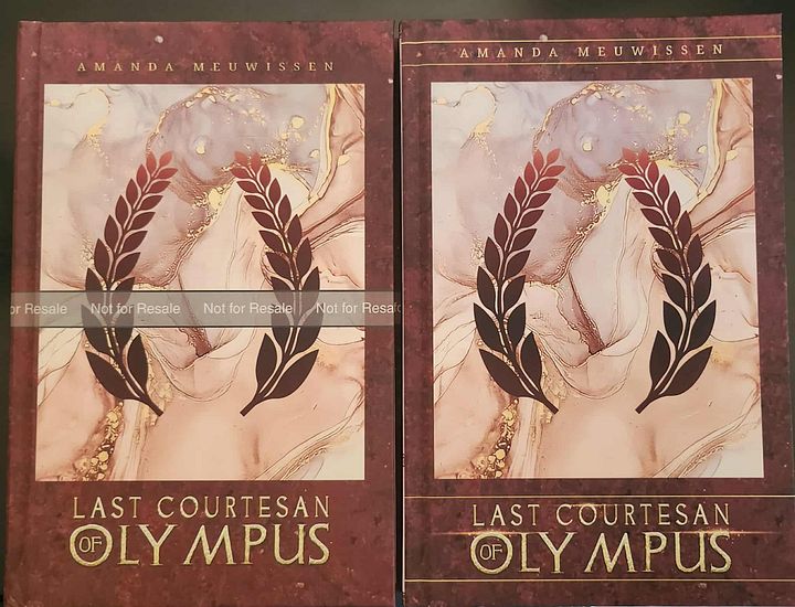 PROOF Copy - Last Courtesan of Olympus (Hardcover V3) product image (1)