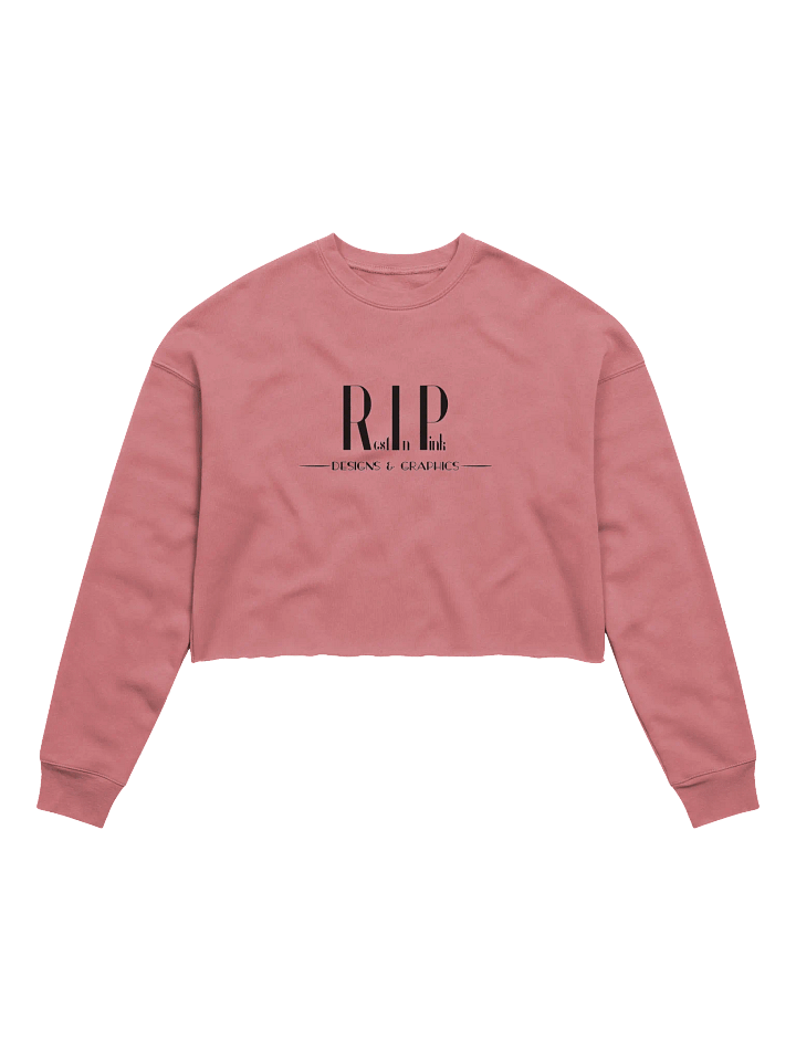 RIP Minimalist Logo Womens Cropped Sweatshirt product image (1)