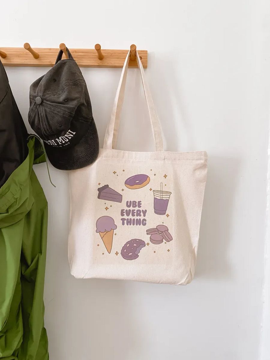 Ube Everything Canvas Tote Bag product image (3)