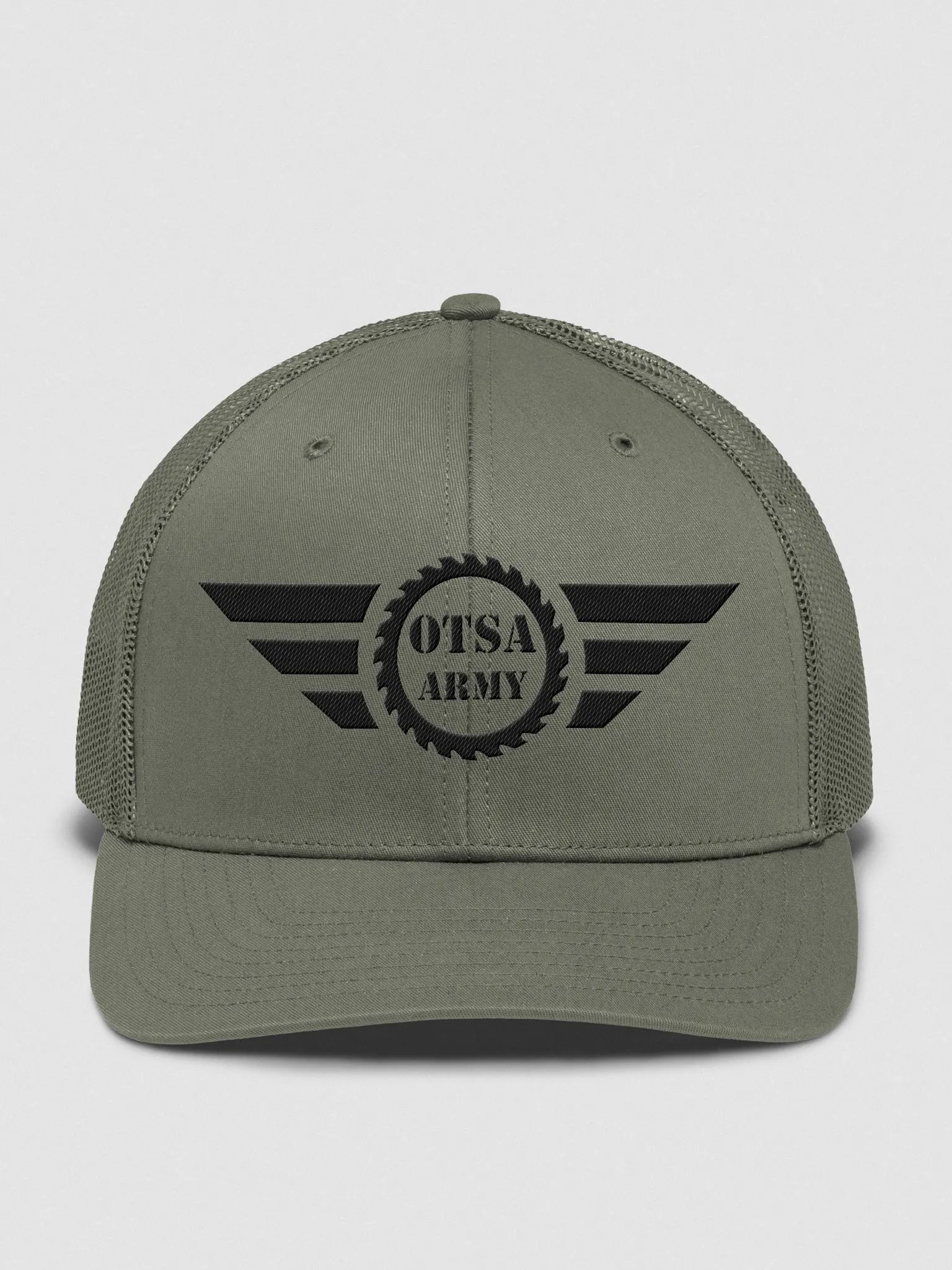 OTSA Army Wing Logo Military Style Trucker Hat product image (1)
