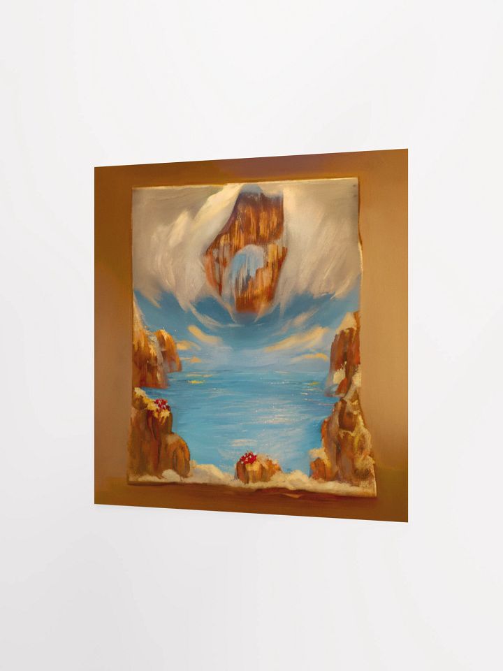 Surreal Waterscape Matte Poster product image (6)