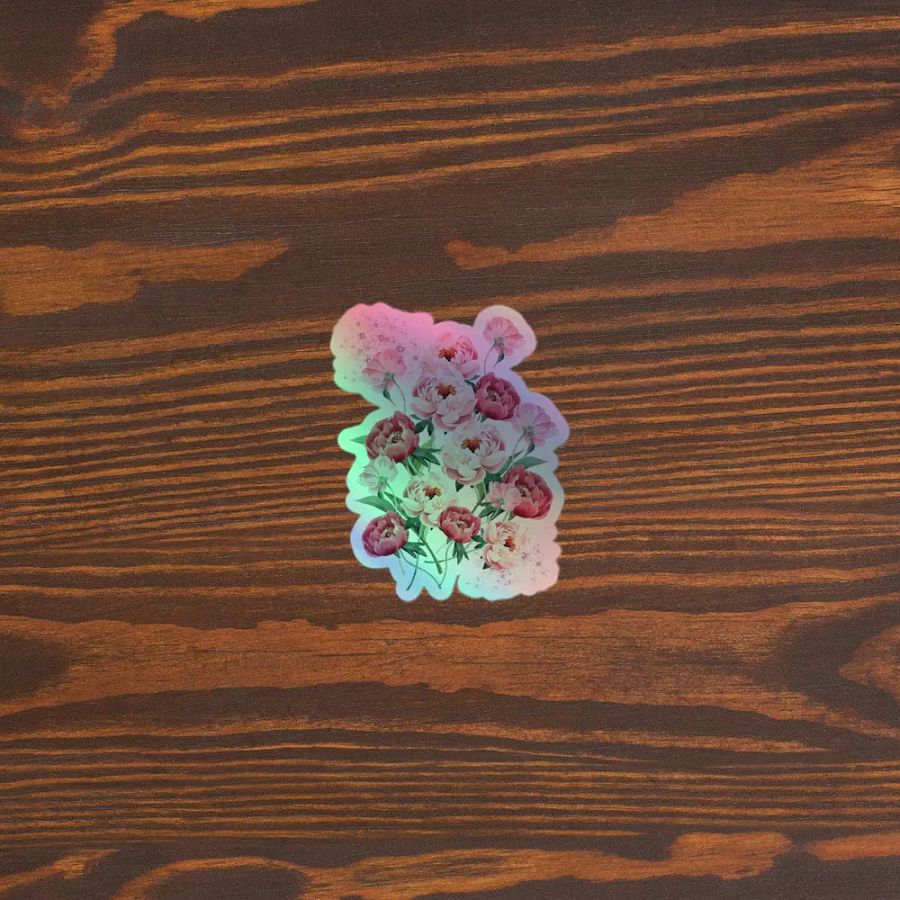 Blossom Hues Holographic Sticker Set product image (5)