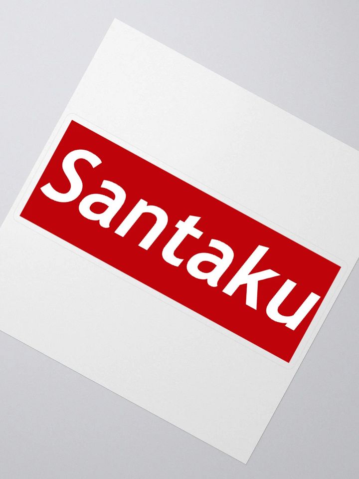 Santaku red logo (sticker) product image (7)