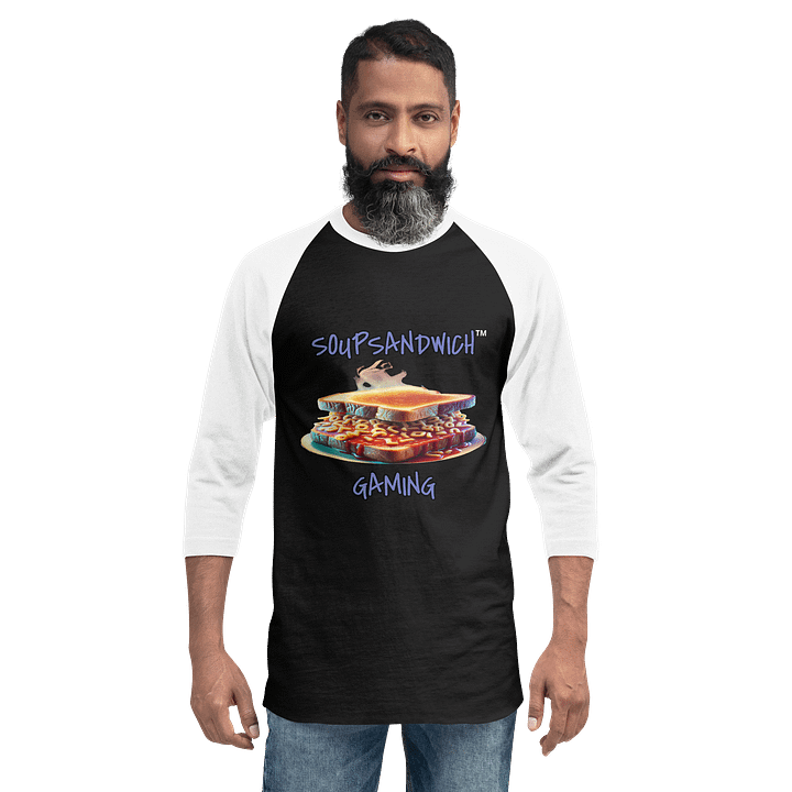 Steamy SoupSandwich 3/4 sleeve Tee v2.0 product image (12)