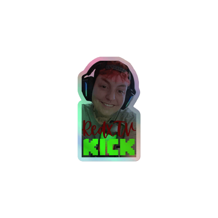 RedxTV KICK Sticker product image (1)