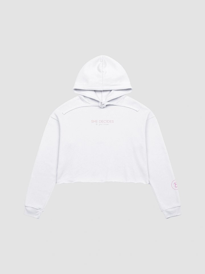 the reason crop hoodie product image (2)