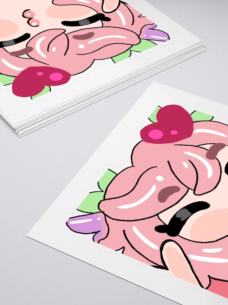Squished Smooch Emote Sticker product image (4)
