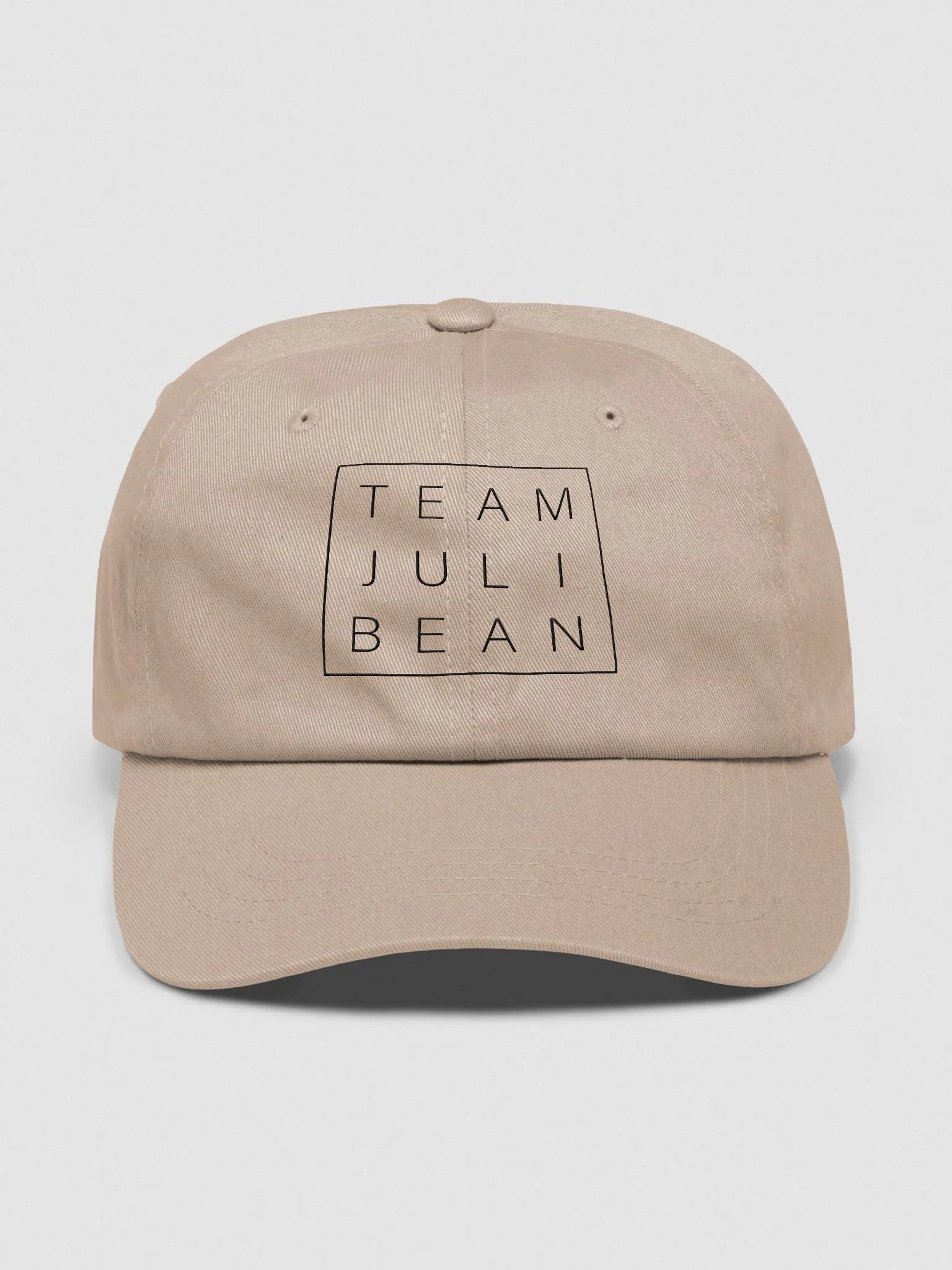 Team Julibean Baseball Cap (black lettering) product image (1)