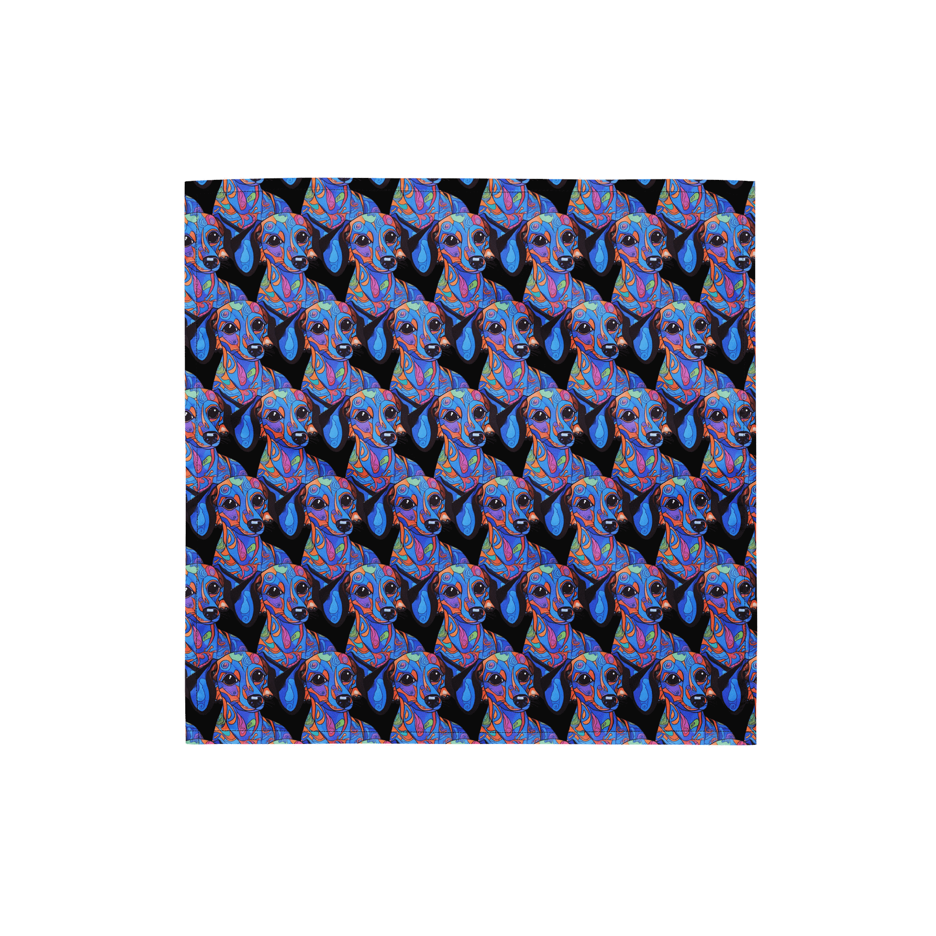 Psychedelic Dachshund #1 - Bandana product image (1)