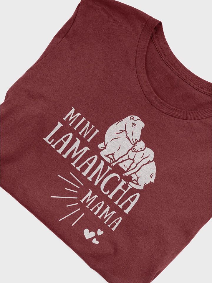 Mini Lamancha Mama Bella + Canvas Shirt product image (30)