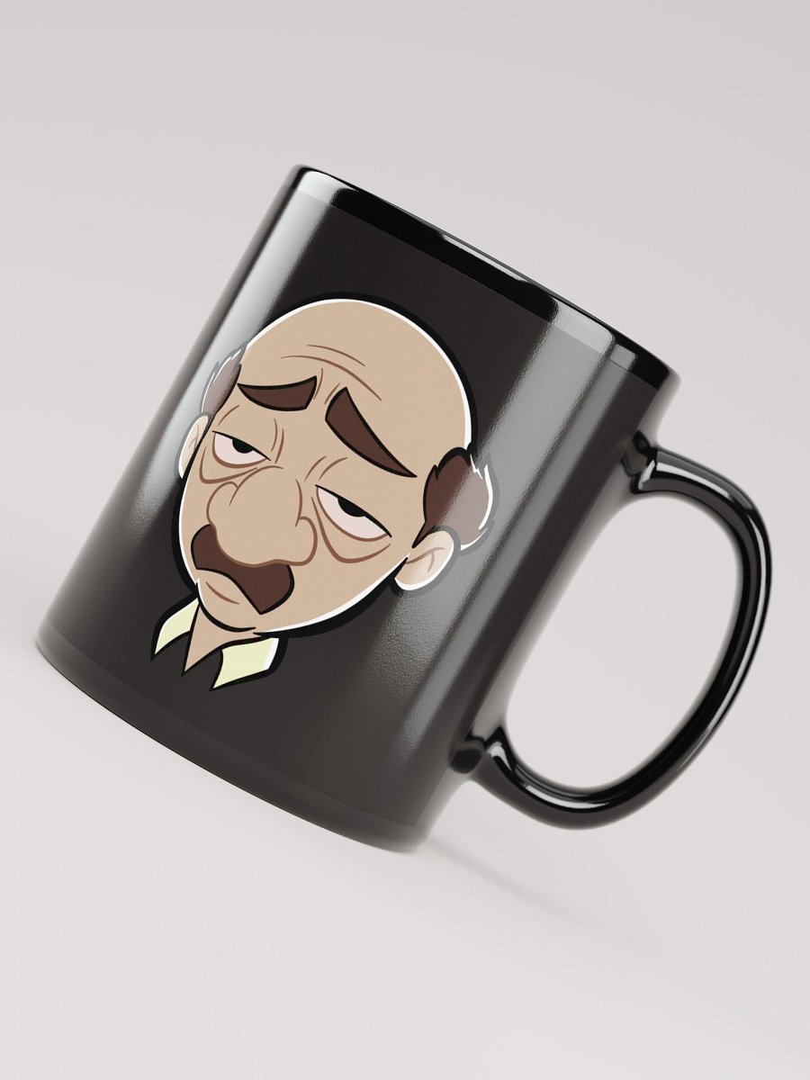 ☕️ Harut Face Mug – Black Ceramic product image (3)