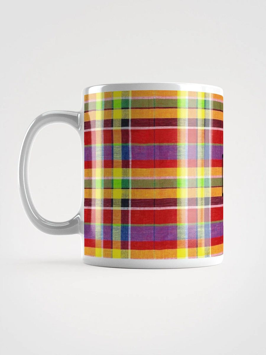 8T Sips Madras White Glossy Mug product image (6)