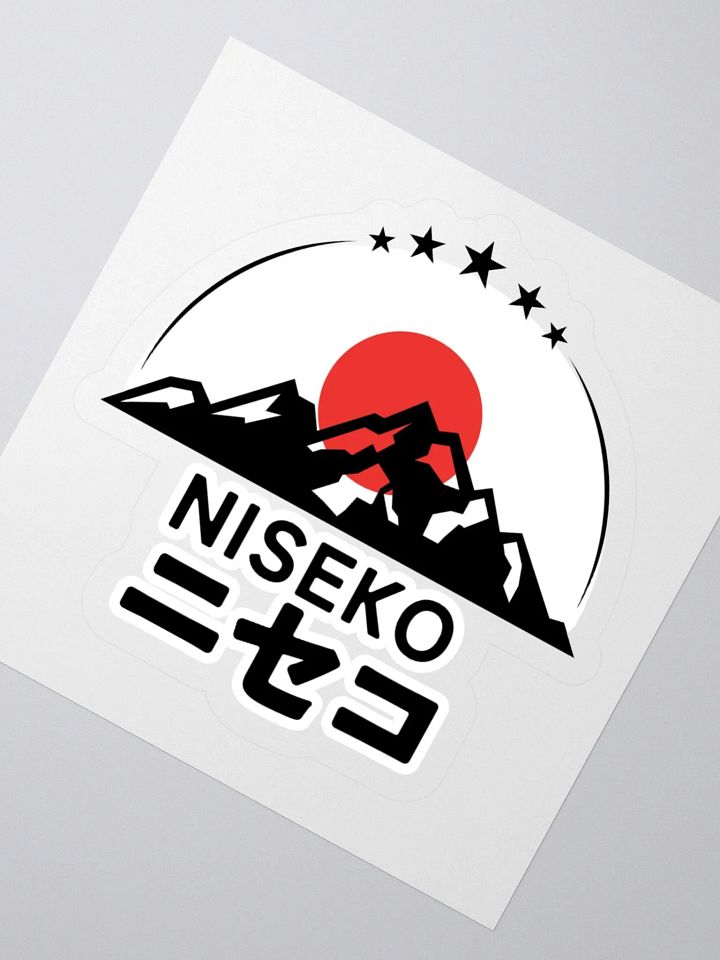 Niseko Ski Resort Travel Sticker for Suitcases, Five Star Mountain product image (2)
