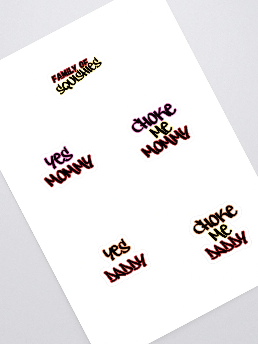 Squishies Kink Stickers product image (1)