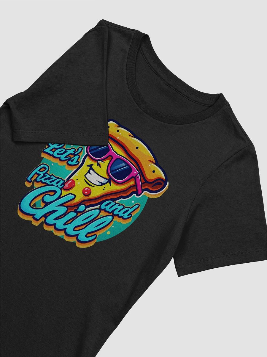 Pizza and Chill Women's Relaxed-fit Tee Bella+Canvas (Women's) product image (3)