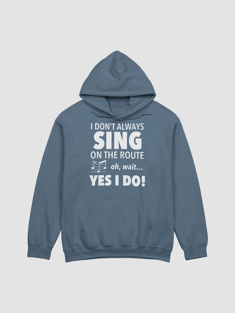 Singing on the route UNISEX hoodie