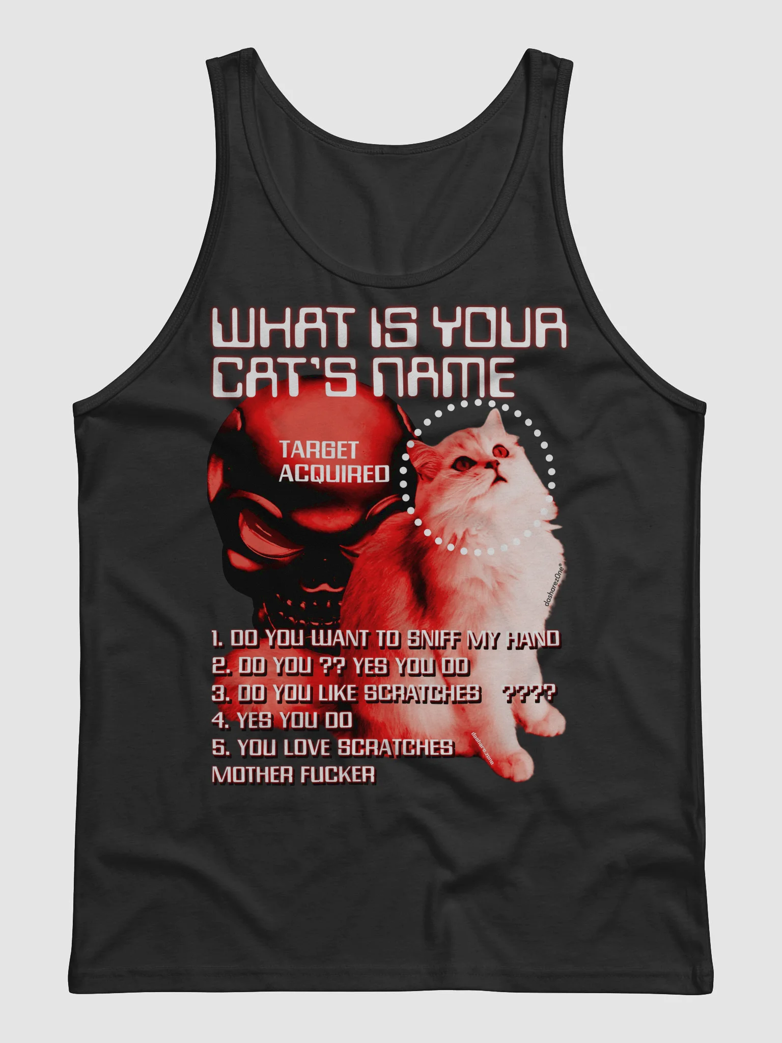 WHAT IS YOUR CATS NAME "TANK TOP' product image (1)