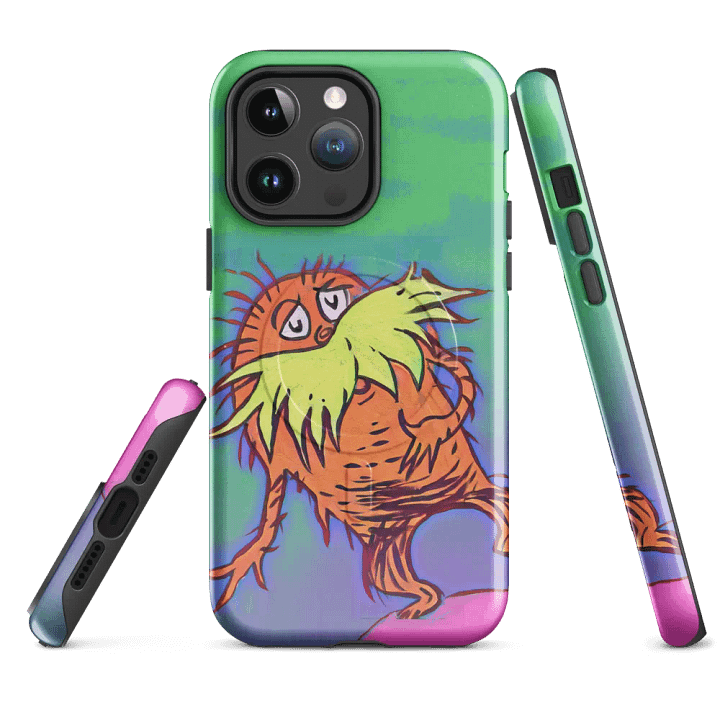 Mustachioed Environmentalist iPhone® Tough Case product image (4)