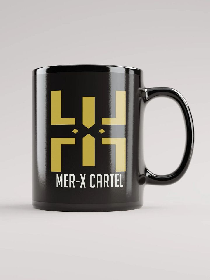 Mer-X Cartel Black Glossy Mug product image (1)