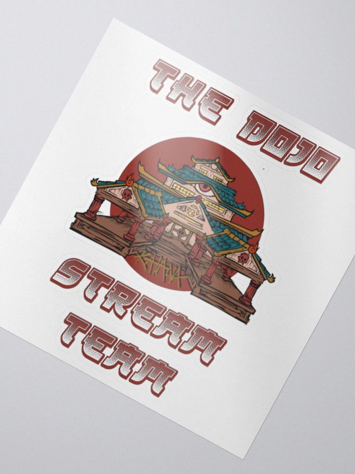 DOJO Stream Team Sticker product image (2)