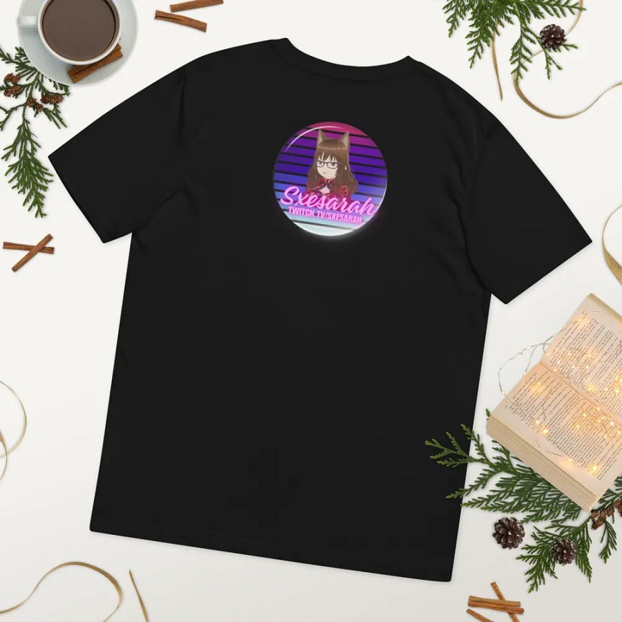 Cat Hair is my glitter tshirt (black) product image (5)