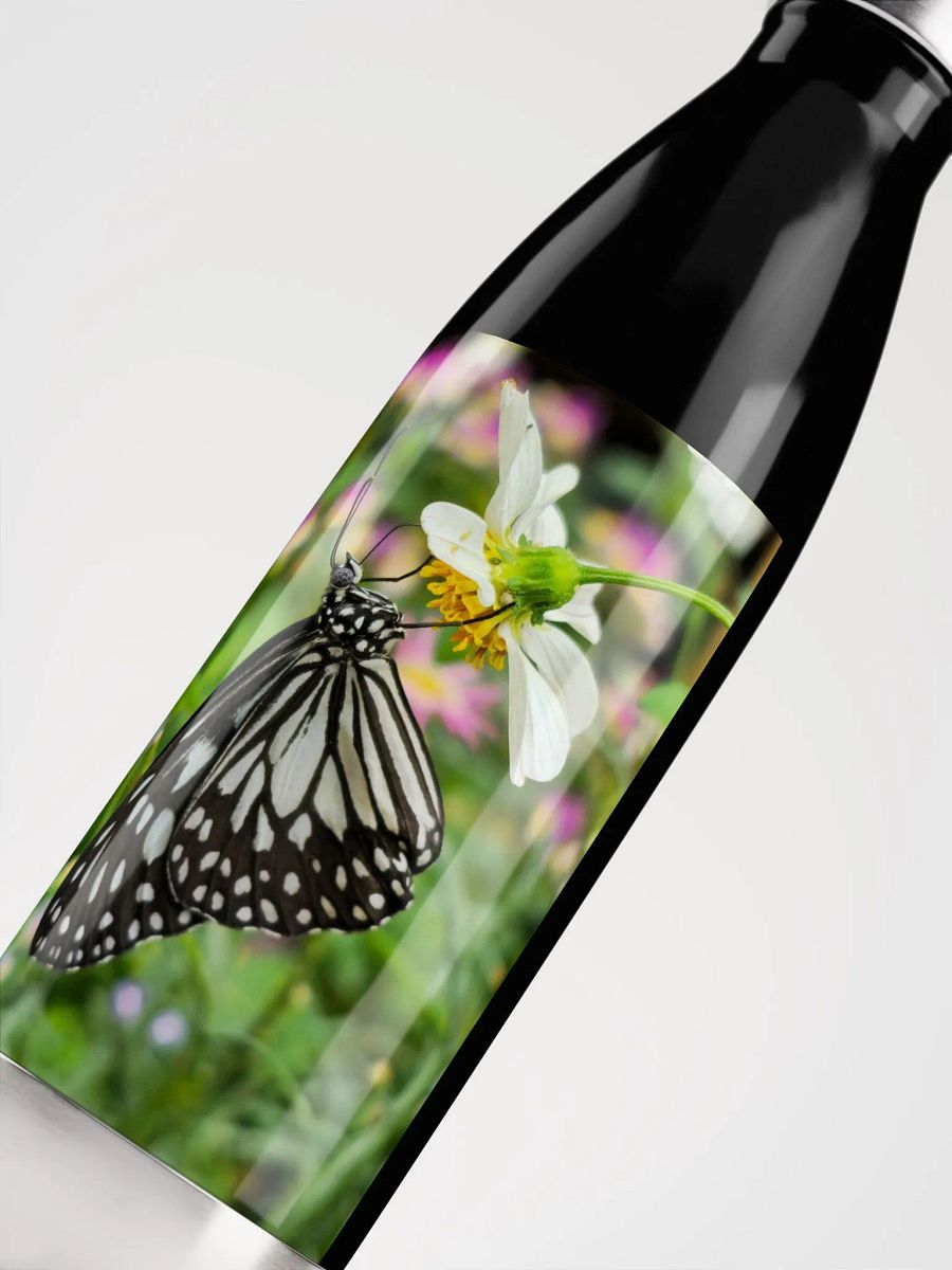 Tropical Paper Kite Butterfly Steel Water Bottle #2 product image (5)