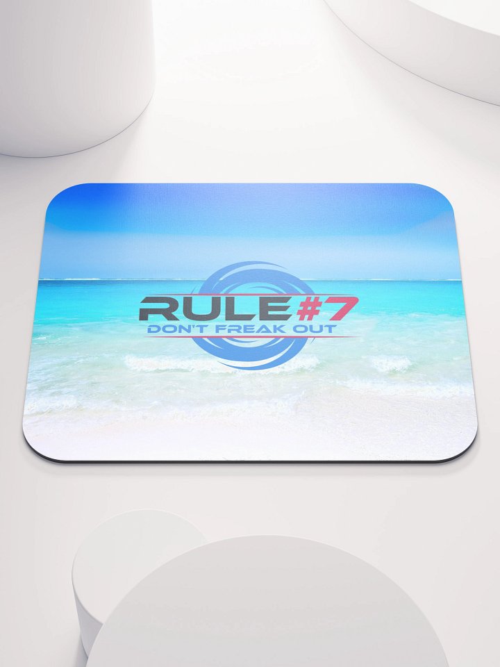 Rule #7 Mouse Pad Beach product image (1)