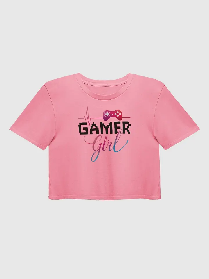 Heartbeat Gamer Girl Crop Top product image (4)
