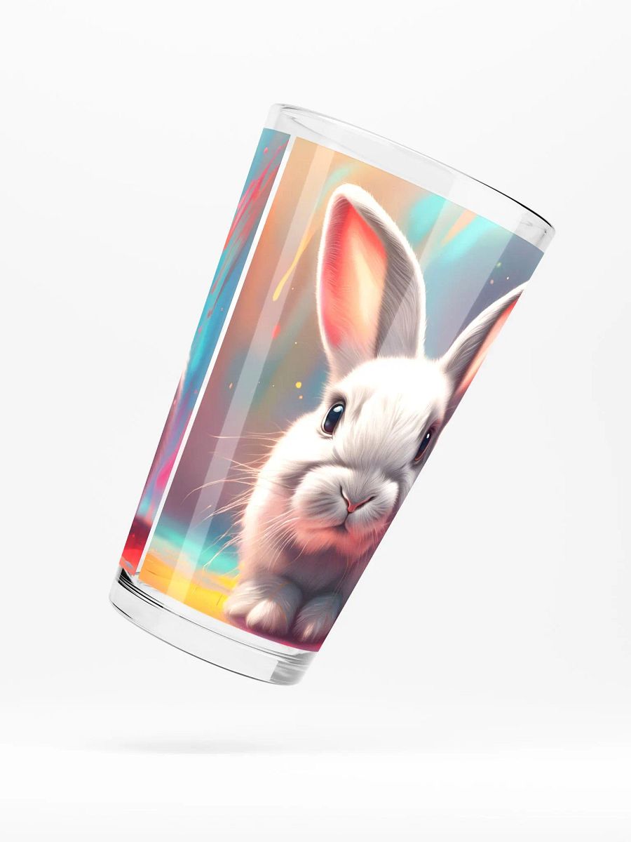Cute Bunny Pint Glass product image (5)