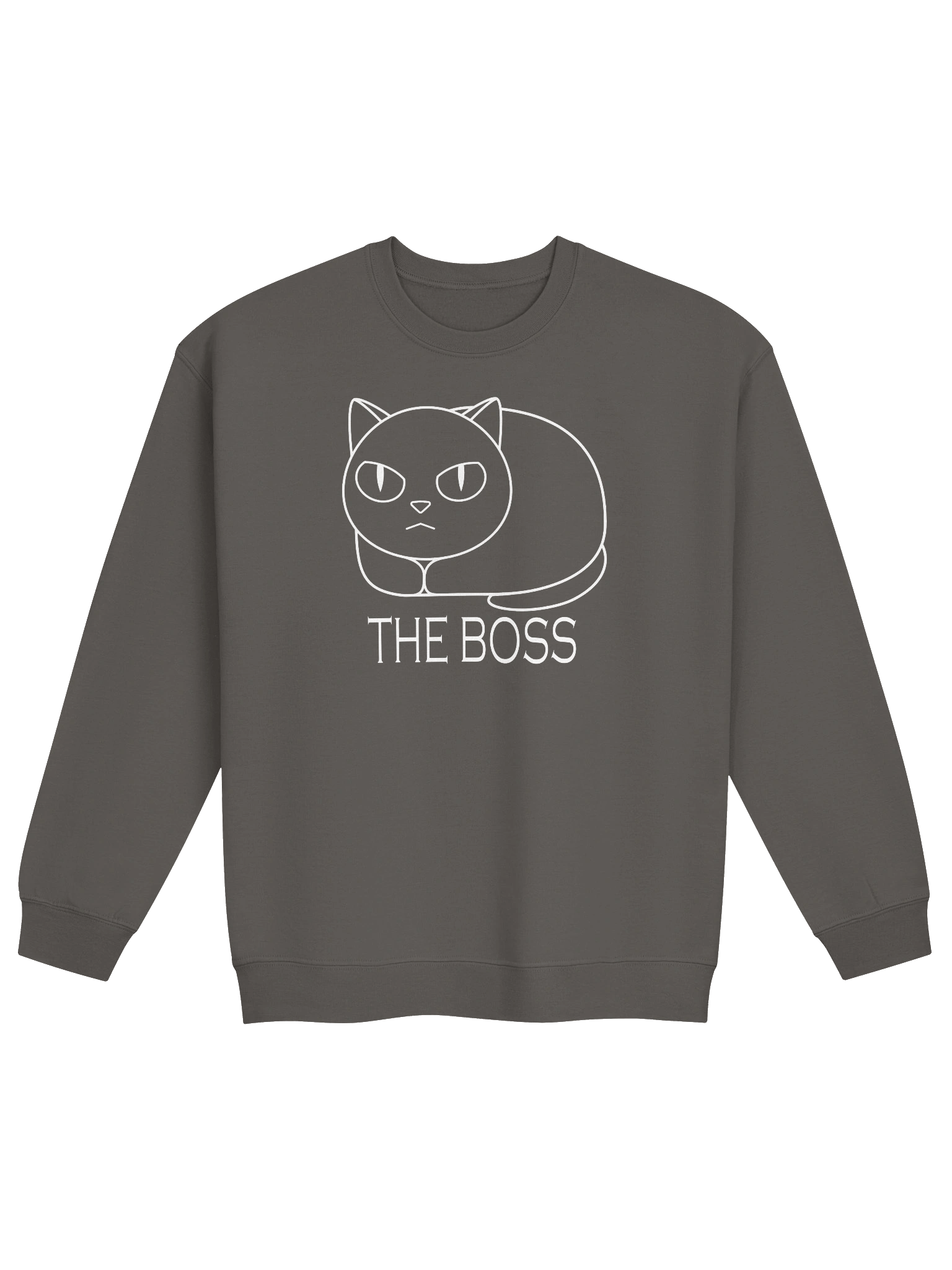 The Boss - Unisex Adult Midweight Crewneck Sweatshirt product image (1)