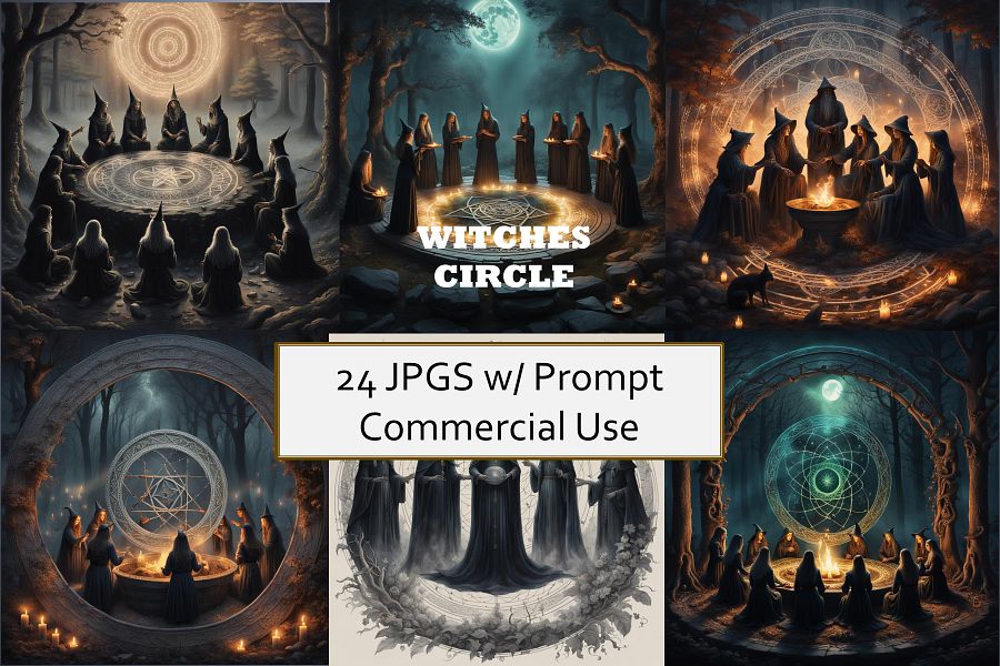 Witches Circle with Prompts product image (3)