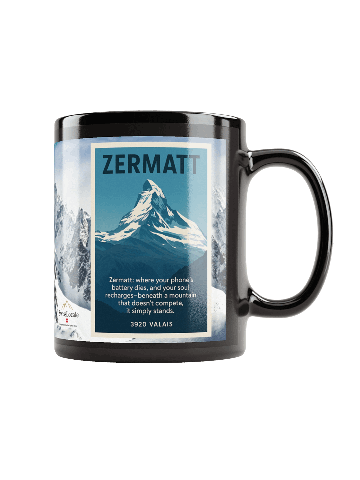 🇨🇭 Zermatt Mug — The Peak of Every Morning product image (1)