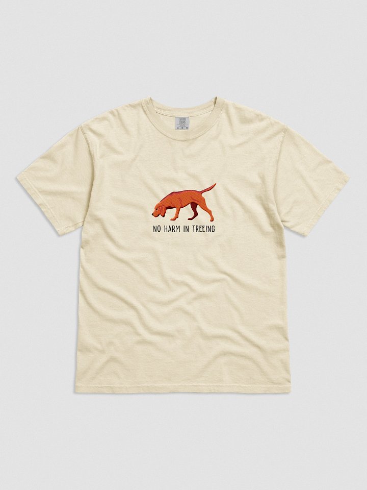 No Harm in Treeing T-Shirt(Embroidered) of a Redbone Coonhound product image (51)