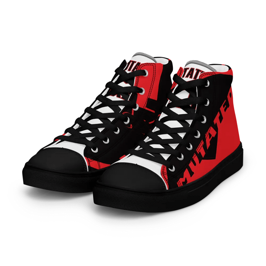 Mutated Pixel Comics High Top Canvas Shoes product image (7)